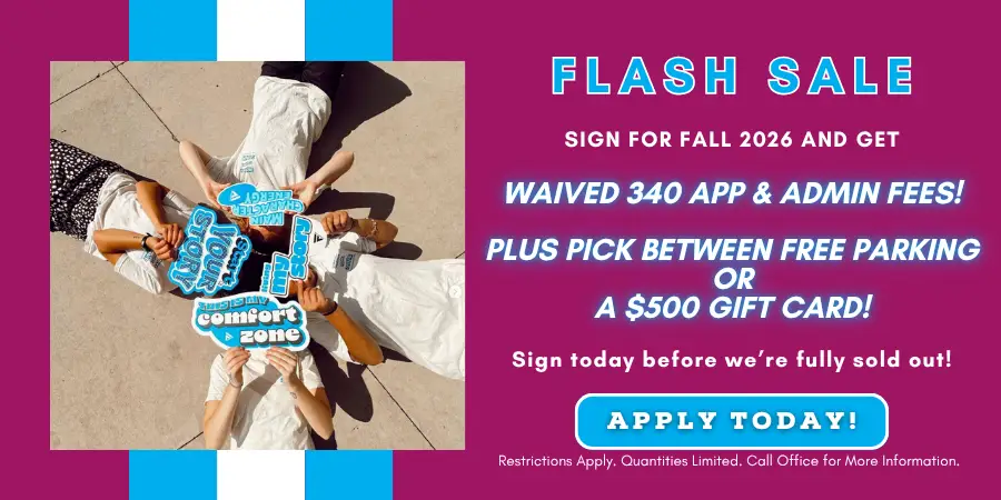 Elevate FREE PARKING OR $500 GC + WAIVED FEES